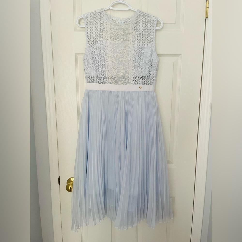 In's chiffon lace prom dress